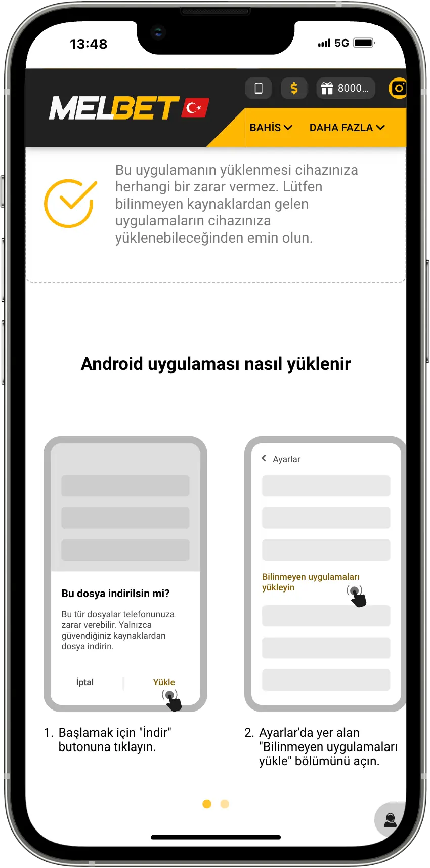 Melbet indir